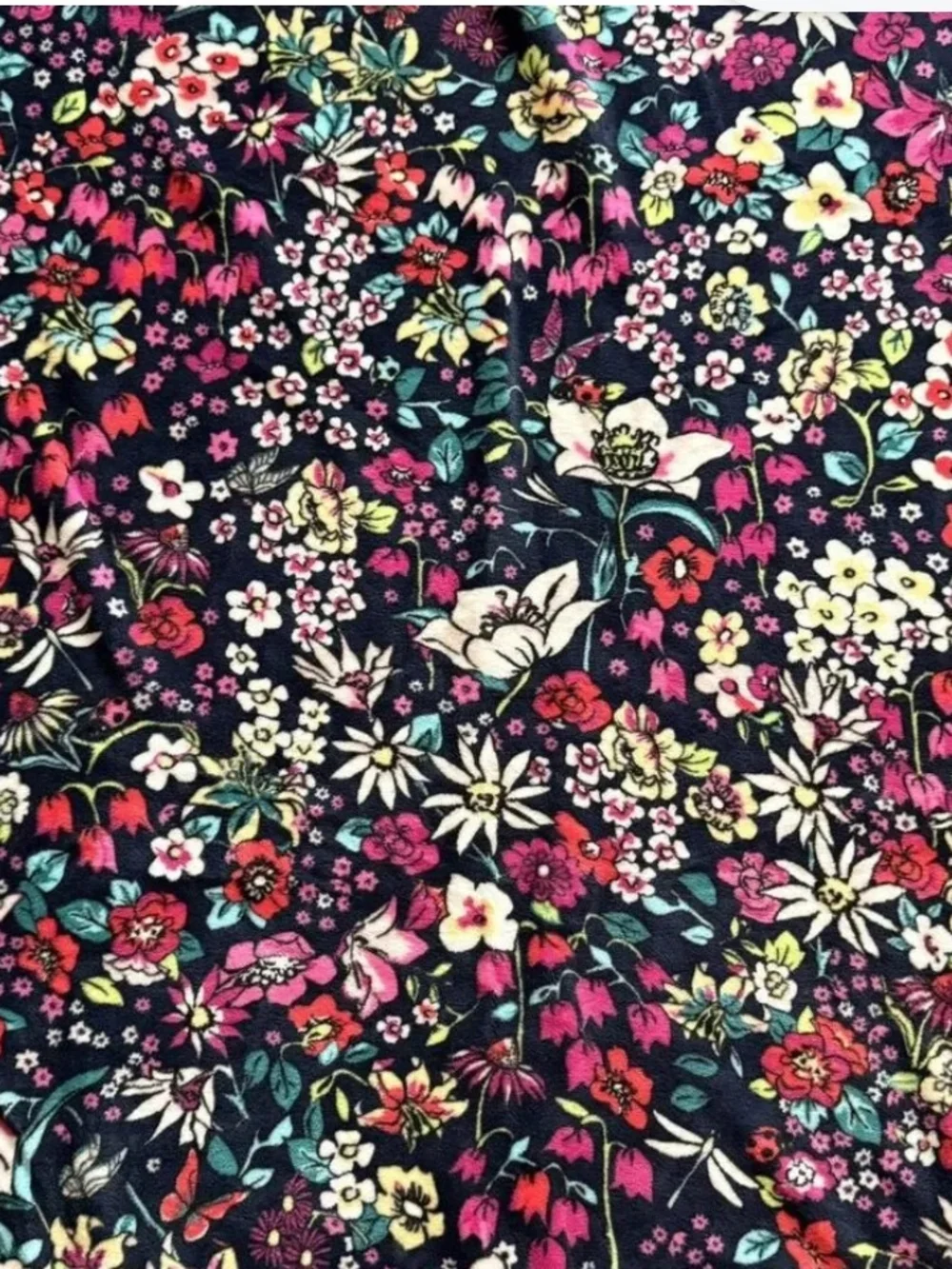Vera Bradley Floral Itzy Ditzy Pencil Pouch - Multicolor